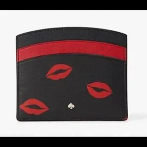 2 Piece Kate Spade Kisses Backpack & Card Wallet Set NWT kate spade | Bags | 2 Piece Kate Spade Kisses Backpack Card  main image 4